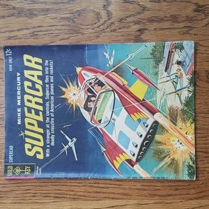 Vintage 60s Mike Mercury Supercar No. 4 Gold Key Comics Comic Book